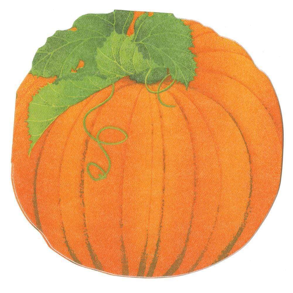 Caspari - Pumpkin Die Cut Luncheon Napkin - 15 count - Findlay Rowe Designs