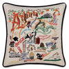 Catstudio - Hand-Embroidered Pillow - Atlanta - Findlay Rowe Designs
