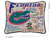 Catstudio - Collegiate Embroidered Pillow - Florida, University of - Findlay Rowe Designs