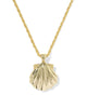Kendra Scott - Necklace - Lucia Shell Gold Short Pendant - Abalone Shell - Findlay Rowe Designs