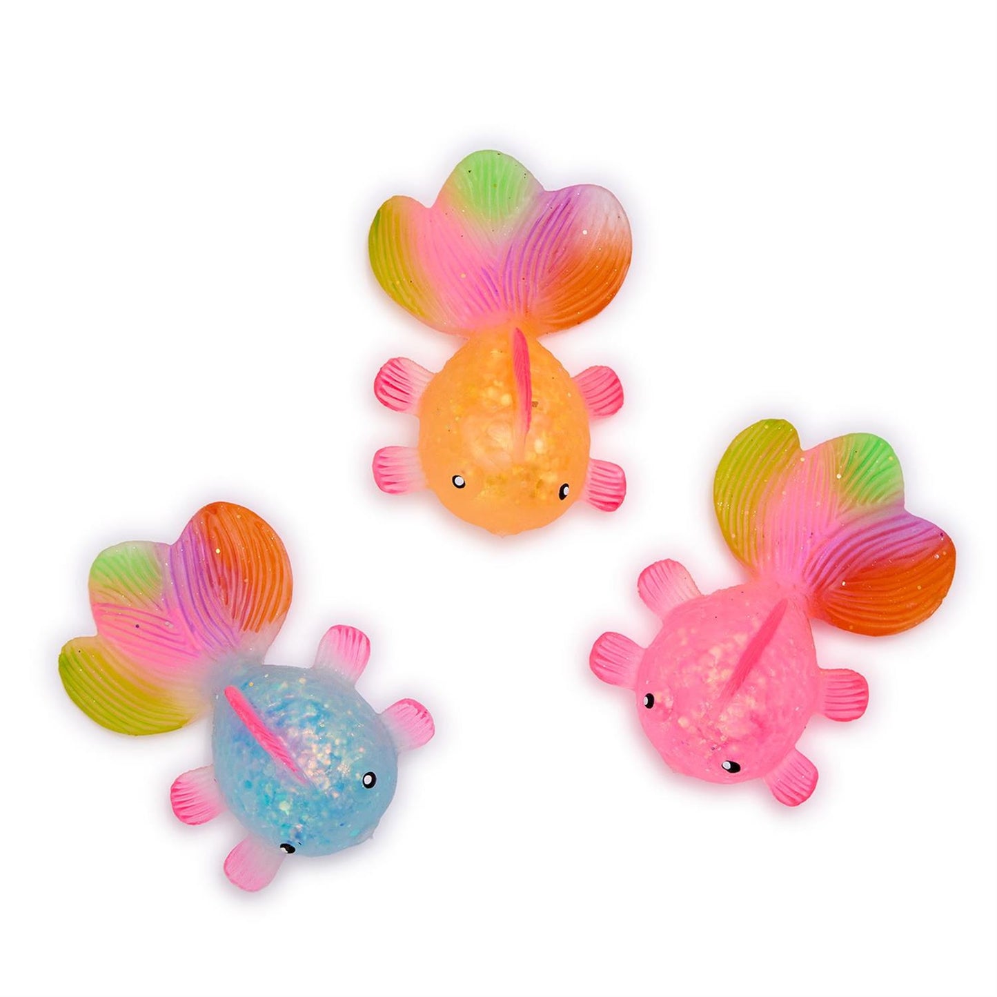 Guppy Squishy Stretchy Glitter Fish - Findlay Rowe Designs