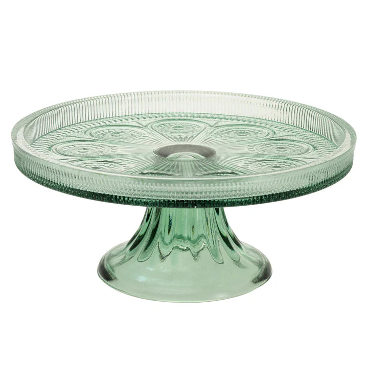 Cake Stand - Codi Glass - Sage - Findlay Rowe Designs