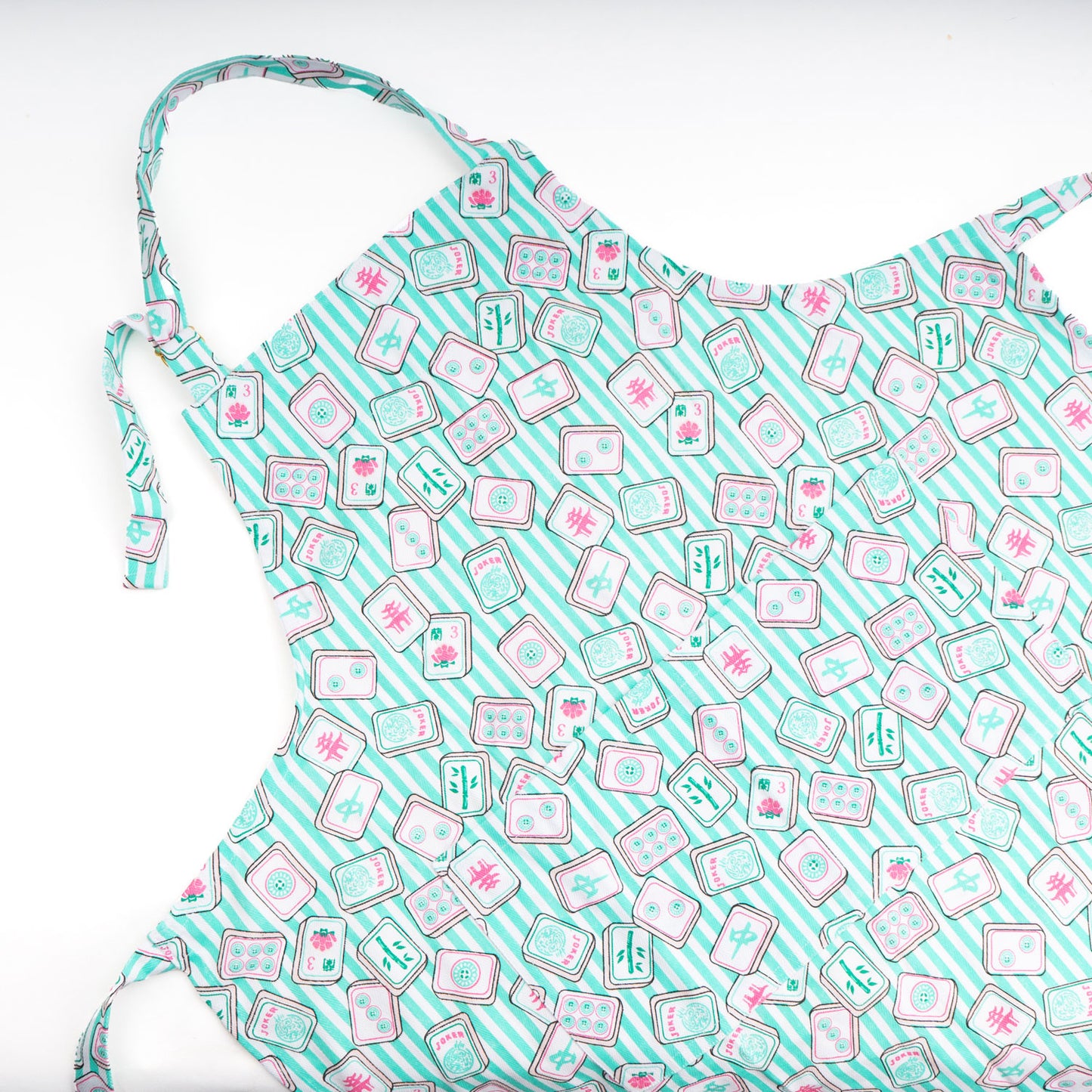 Adjustable Apron - Mahjong Stripes