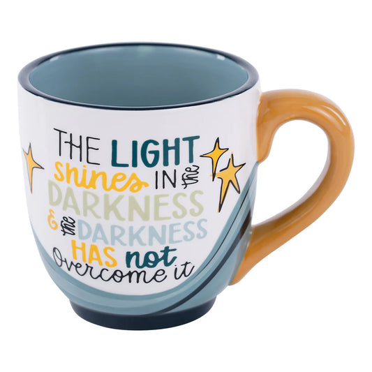 Glory Haus - Mug - Light Shines In Darkness - Findlay Rowe Designs