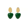 Ink & Alloy - Earrings - Nina Resin Drop