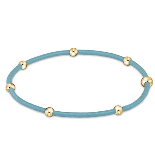 Enewton -"e"ssentials turquoise hairband bracelet