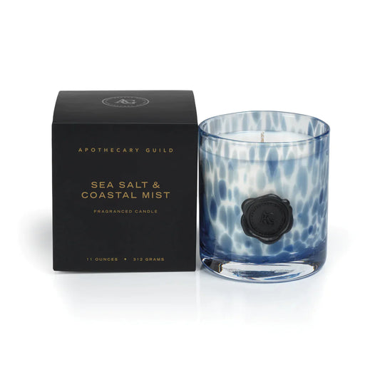 Apothecary Guild - Candle - Sea Salt and Coastal Mist Opal - 11oz - Findlay Rowe Designs