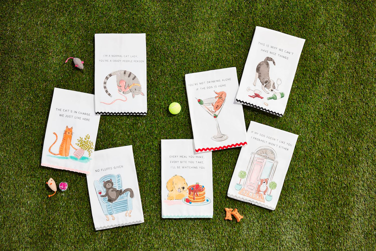 Mud Pie - Towel - Dog Ric-Rac - Findlay Rowe Designs