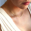 The Silver Wren - Necklace - Quinn Dainty Gold Chain 16in - Findlay Rowe Designs