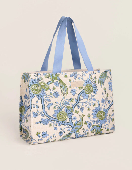 Spartina - Market Tote - Japonica Bird Green