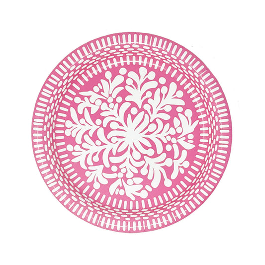 Lucy Grymes - Paper Plate - 10in - Light Pink - Findlay Rowe Designs