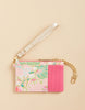 Spartina 449 - Slimcard Coinpurse - Flamingo Pineapple. - Findlay Rowe Designs