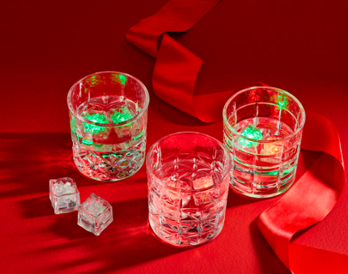 Mud Pie - Holiday Glow Ice Cubes - Findlay Rowe Designs