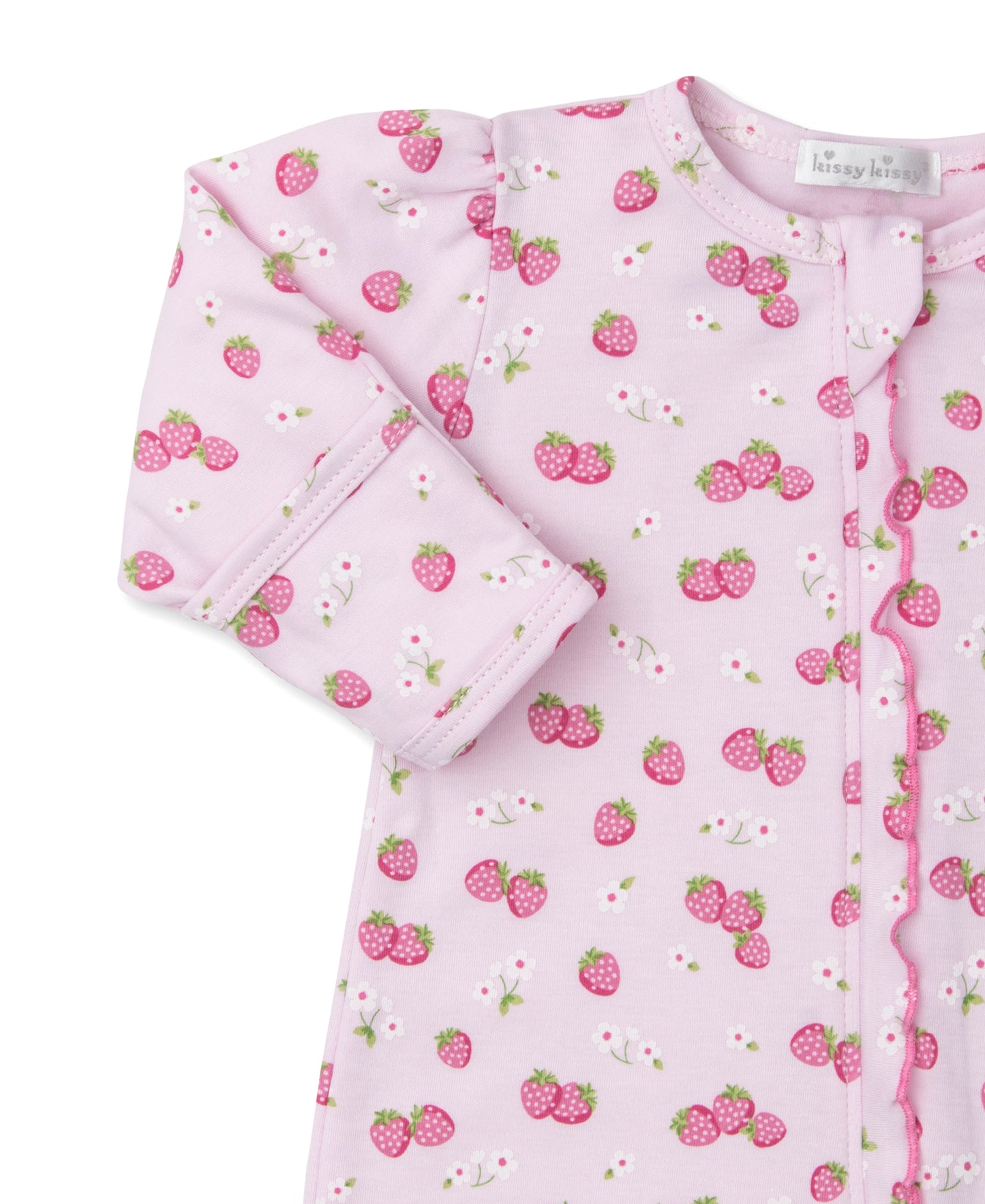 Kissy Kissy- Strawberry Essence Footie - Findlay Rowe Designs