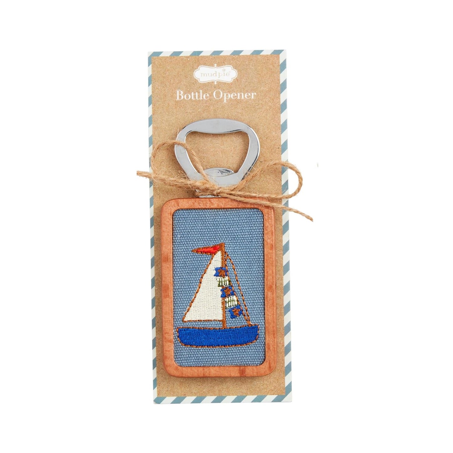 Mud Pie - Embroidered Bottle Opener - Findlay Rowe Designs