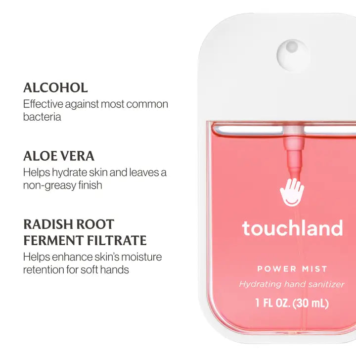 Touchland - Mist Hydrating Hand Sanitizer - Findlay Rowe Designs