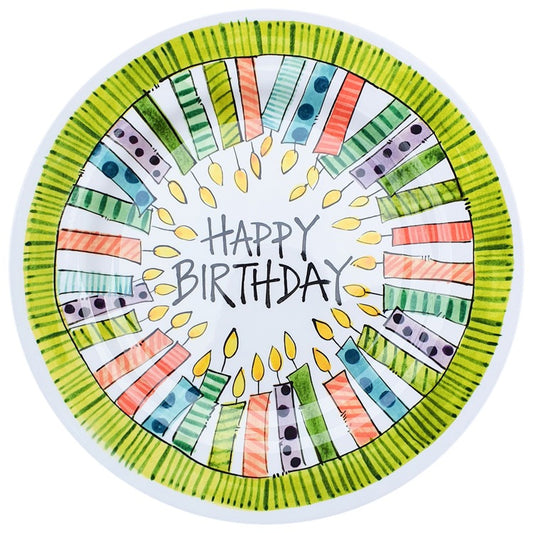 Large Charger - Birthday Candles