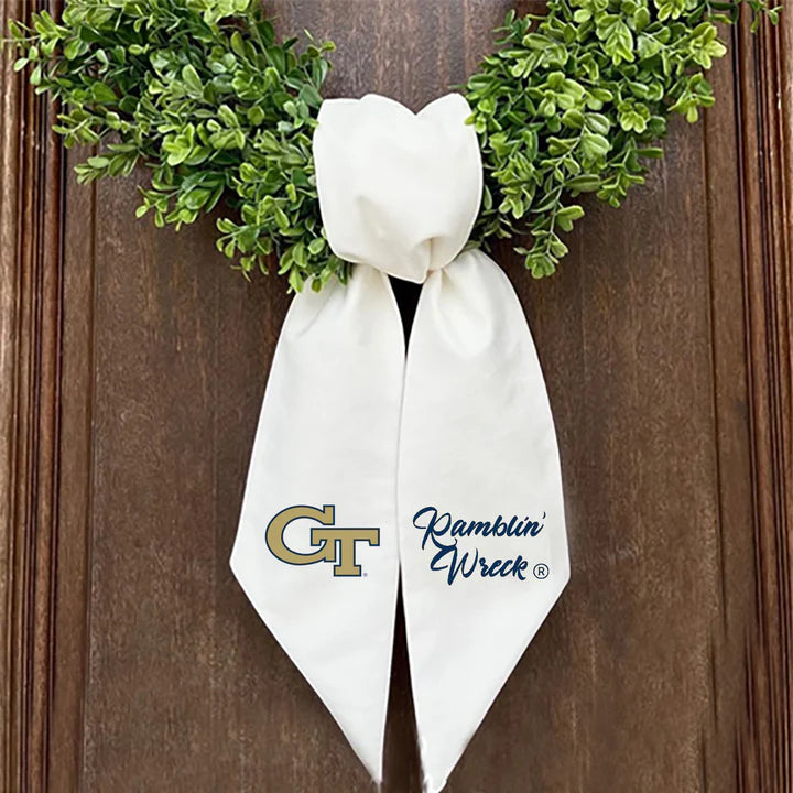Wreath Sash Scarf - 55in - Collegiate