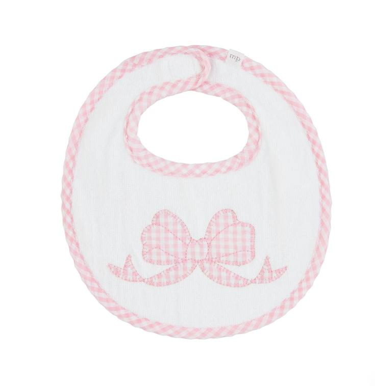 Mud Pie - Baby Bibs - Applique Bow & Rainbow - Findlay Rowe Designs