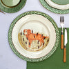 Vietri - Charger Plate - Pelli Glass - Green - Findlay Rowe Designs