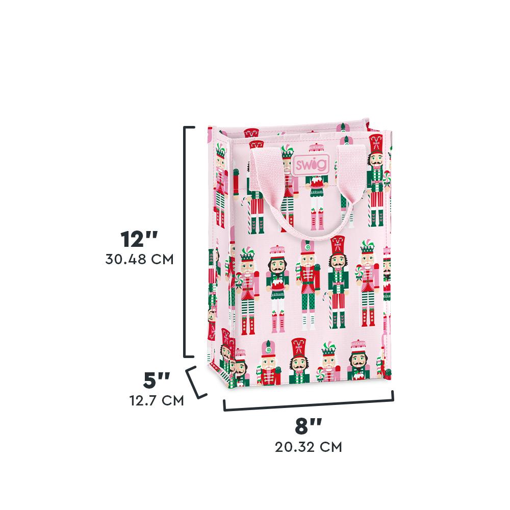 Swig - Reusable Gift Bag - Tall - Sugarplum Soldiers