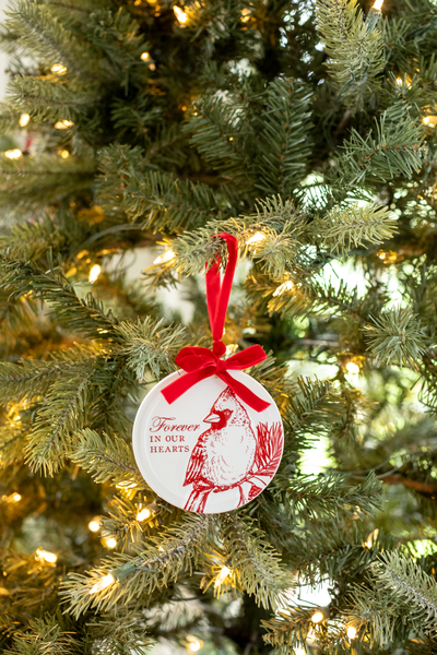 Mud Pie - Ornament - Cardinal Disc - Findlay Rowe Designs