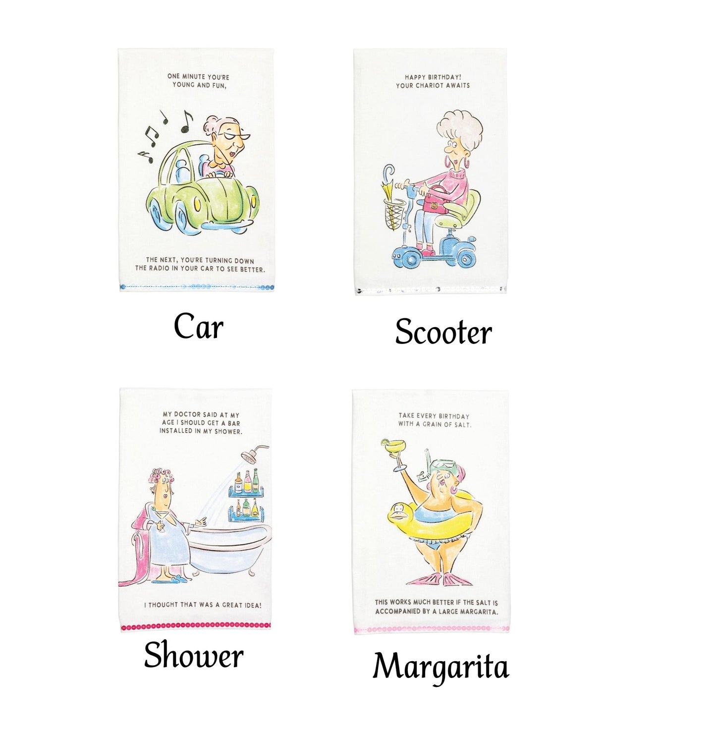 Mud Pie - Towel - Sequin Glitter Birthday - Findlay Rowe Designs