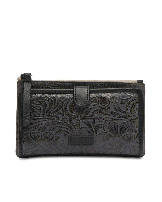 Consuela - Slim Wallet - STEELY - Findlay Rowe Designs
