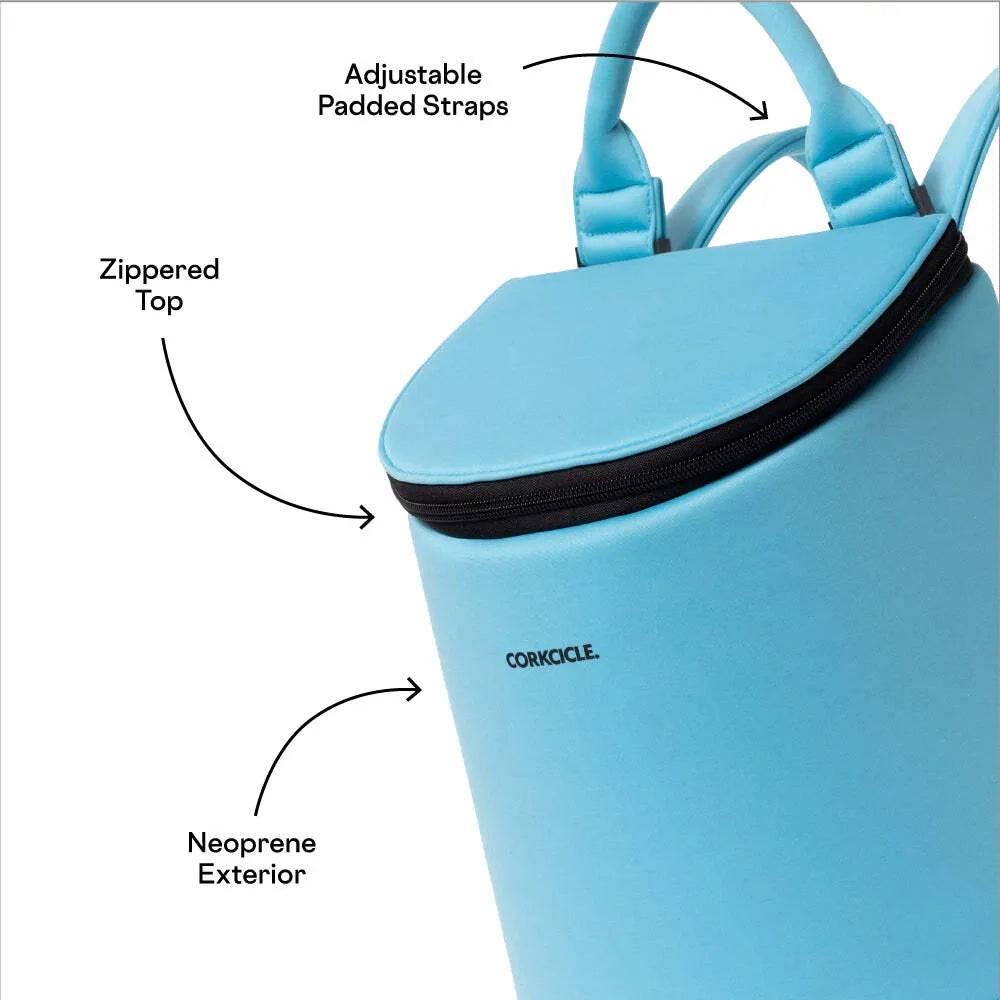 Corkcicle - Eola Bucket Cooler Bag - Santorini - Findlay Rowe Designs