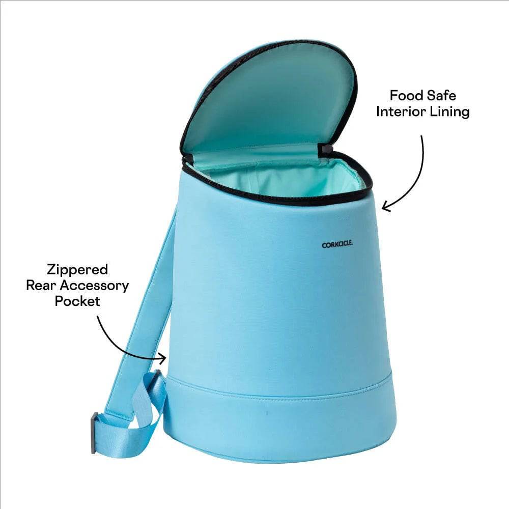 Corkcicle - Eola Bucket Cooler Bag - Santorini - Findlay Rowe Designs
