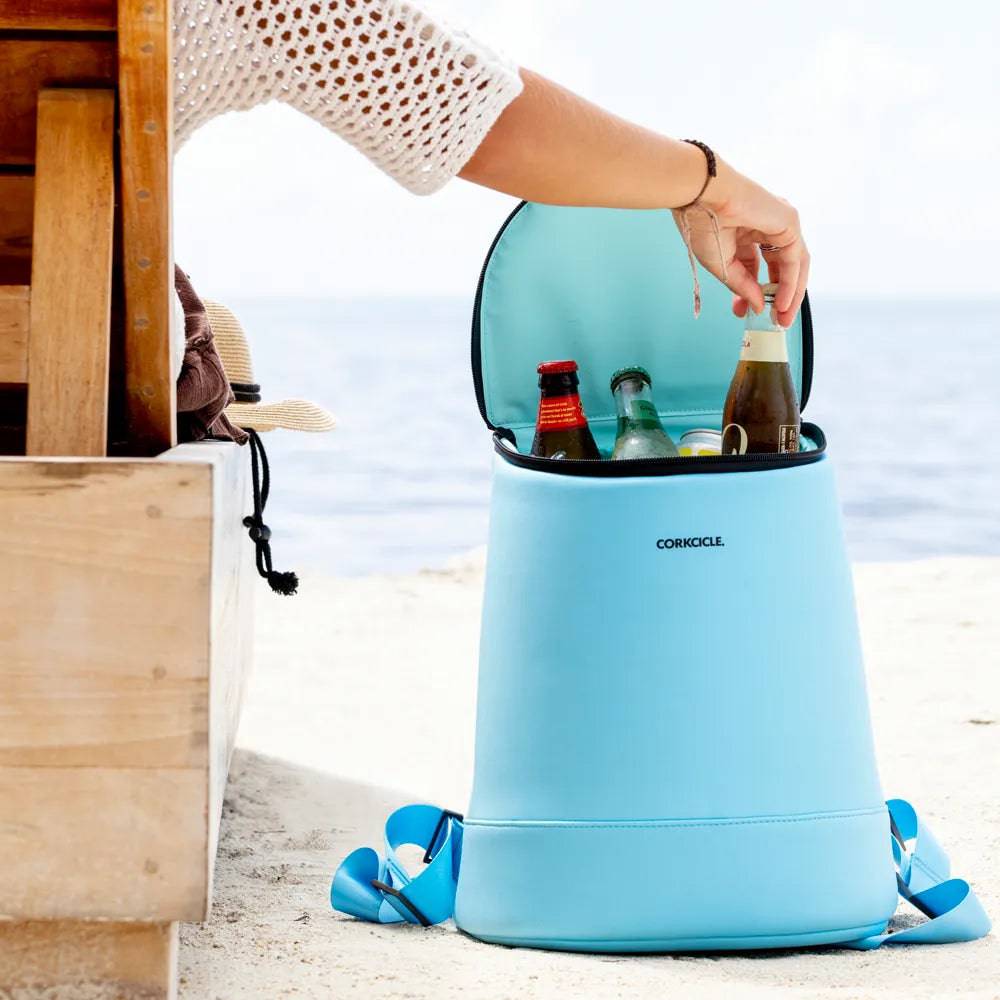 Corkcicle - Eola Bucket Cooler Bag - Santorini - Findlay Rowe Designs