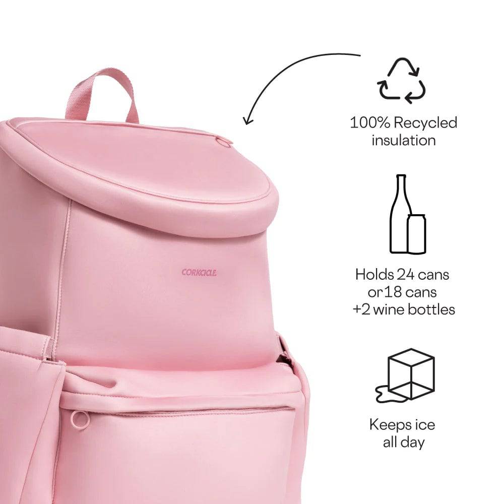 Corkcicle - Lotus Backpack Cooler - Black - Findlay Rowe Designs