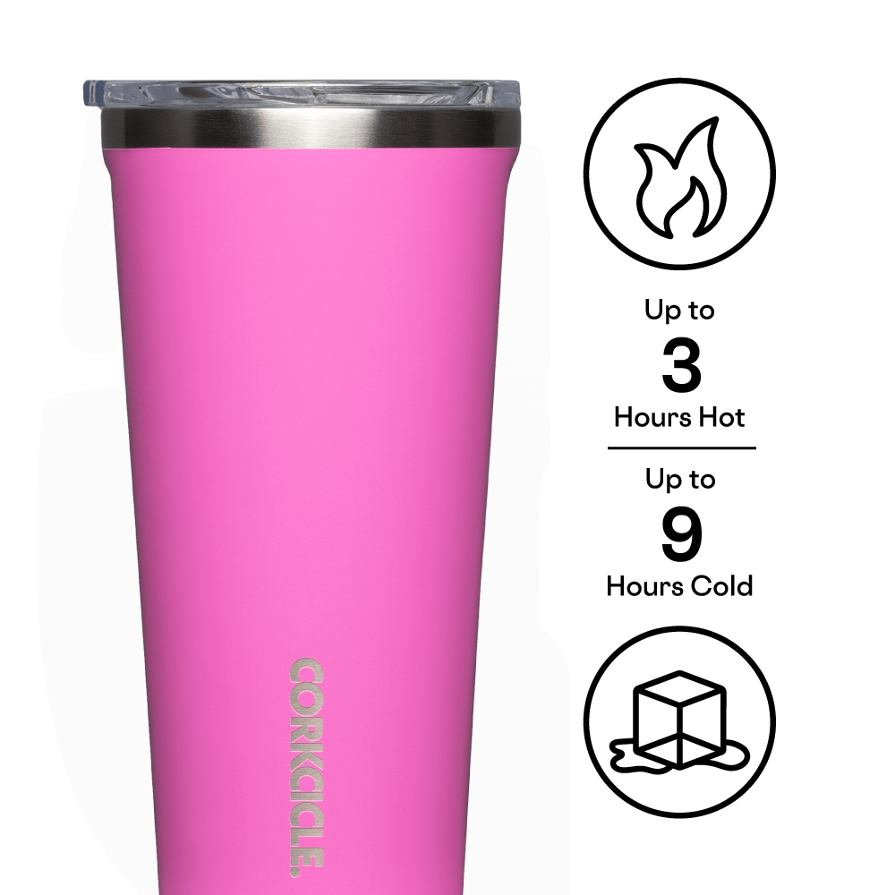 Corkcicle - 16oz Tumbler - Miami Pink - Findlay Rowe Designs
