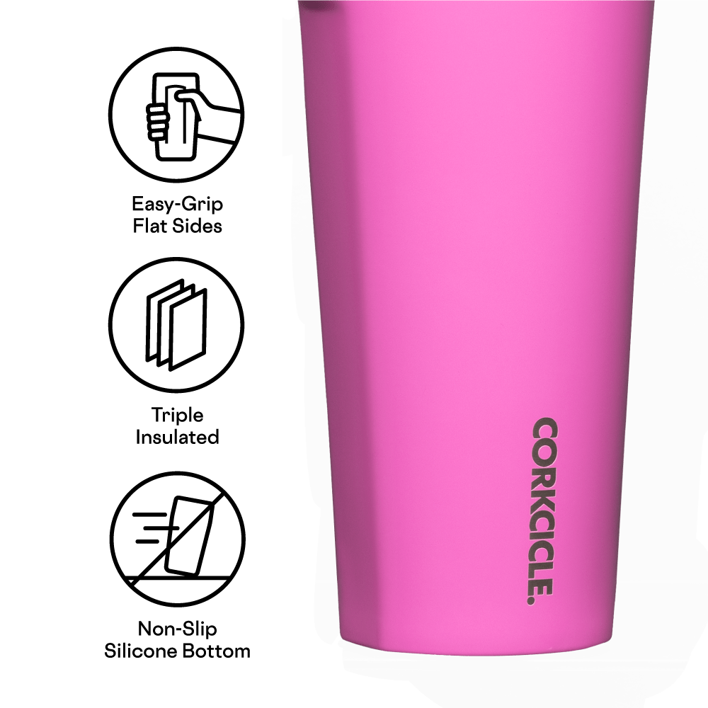 Corkcicle - 16oz Tumbler - Miami Pink - Findlay Rowe Designs