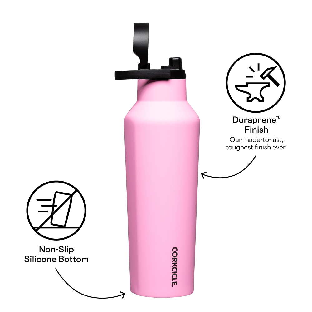 Corkcicle - 20oz Sport Canteen Series A - Pink Sun Soaked - Findlay Rowe Designs