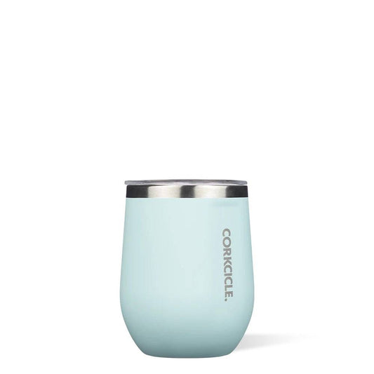 Corkcicle - 12oz Stemless - Gloss Powder Blue - Findlay Rowe Designs