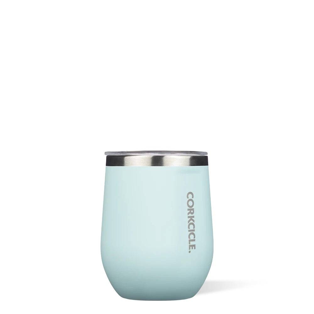 Corkcicle - 12oz Stemless - Gloss Powder Blue - Findlay Rowe Designs