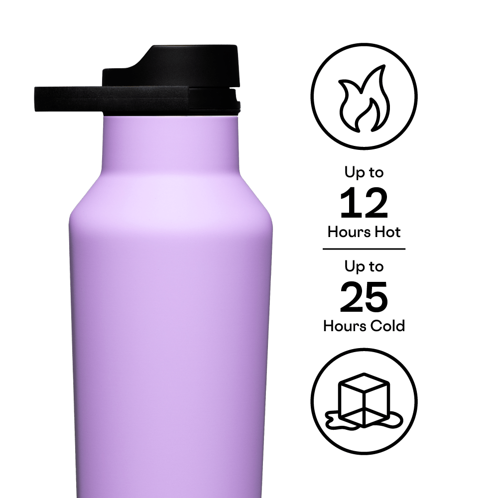 Corkcicle - 20oz Sport Canteen Series A - Lilac Sun Soaked - Findlay Rowe Designs