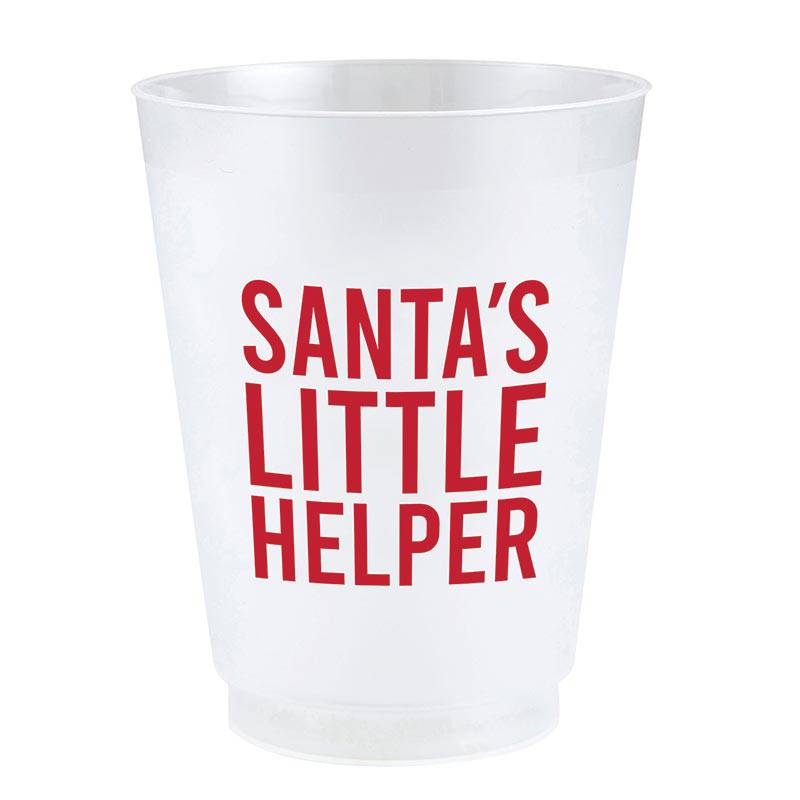 SANTAS HELPER FROST CUPS - SET OF 8 - Findlay Rowe Designs