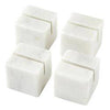 Placecard Holders - White Marble Cube Set of 4 - Findlay Rowe Designs
