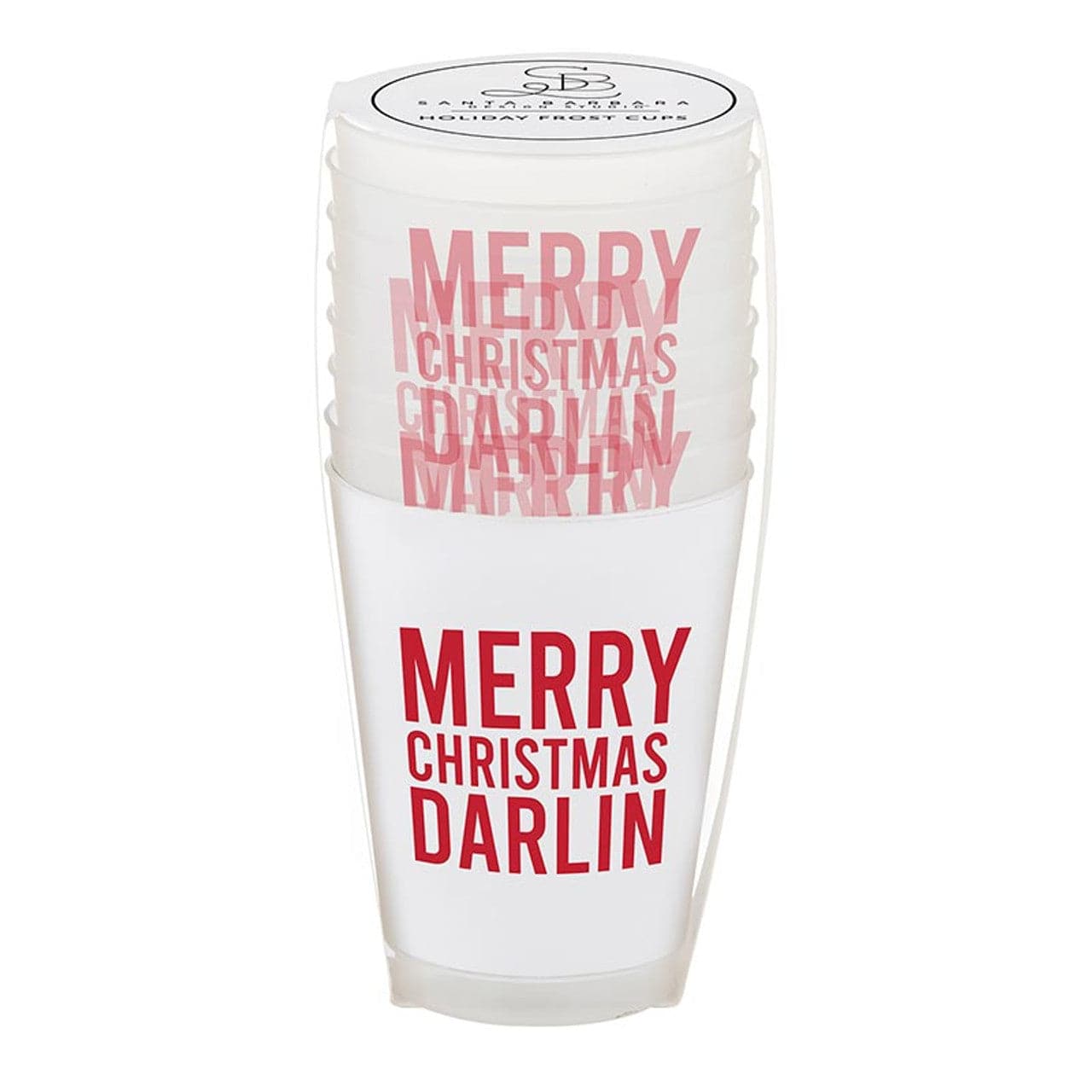 Party Cup - Reusable - Merry Christmas Darlin - Findlay Rowe Designs