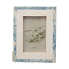 Blue & Ivory Resin Photo Frame - Findlay Rowe Designs