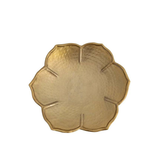 Flower Shaped Bowl - Gold Metal - Findlay Rowe Designs