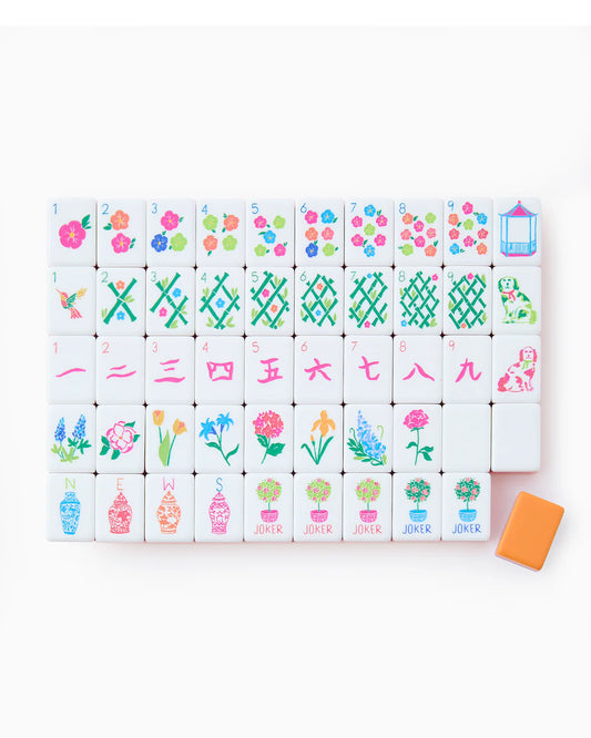 Oh My Mahjong - Sunset Tiles - Findlay Rowe Designs