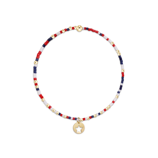Enewton - Egirl - Hope Unwritten Bracelet - Firecracker - Star Small Gold Disc