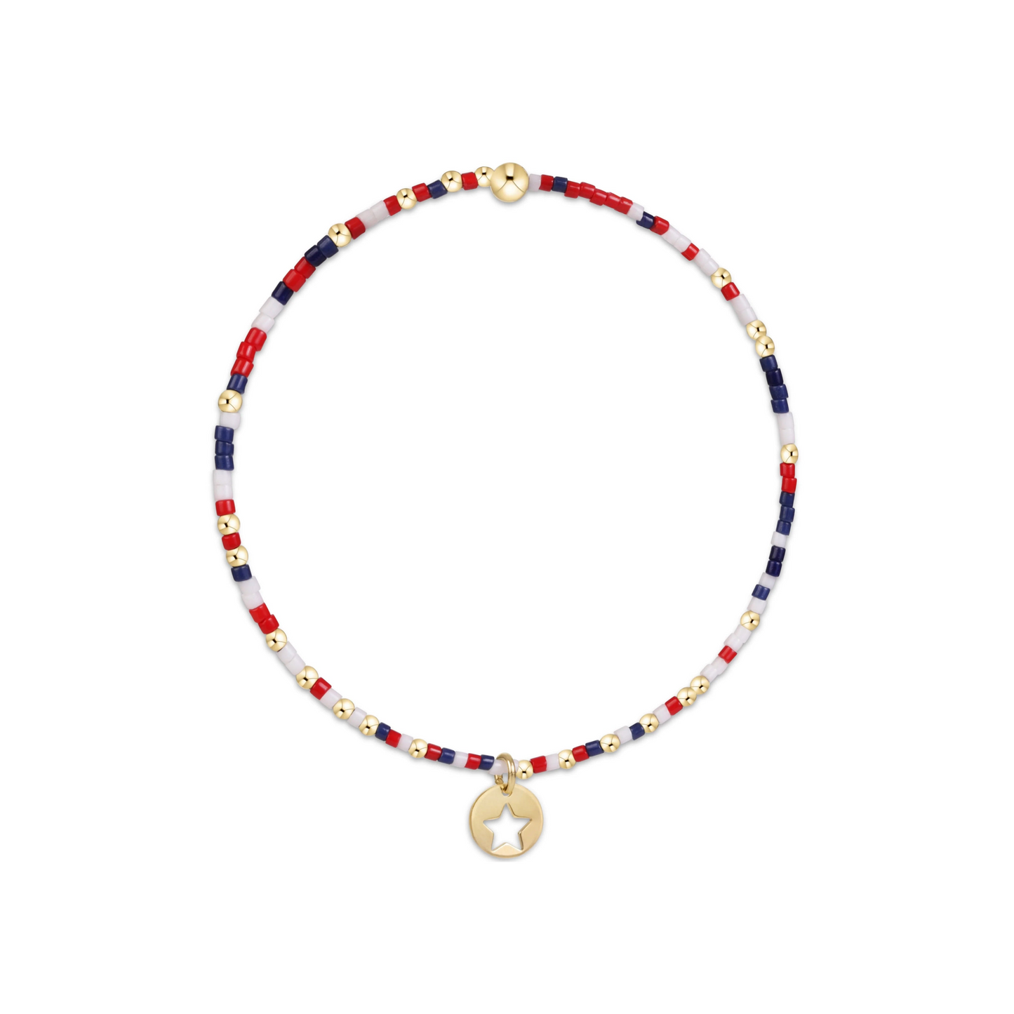 Enewton - Egirl - Hope Unwritten Bracelet - Firecracker - Star Small Gold Disc
