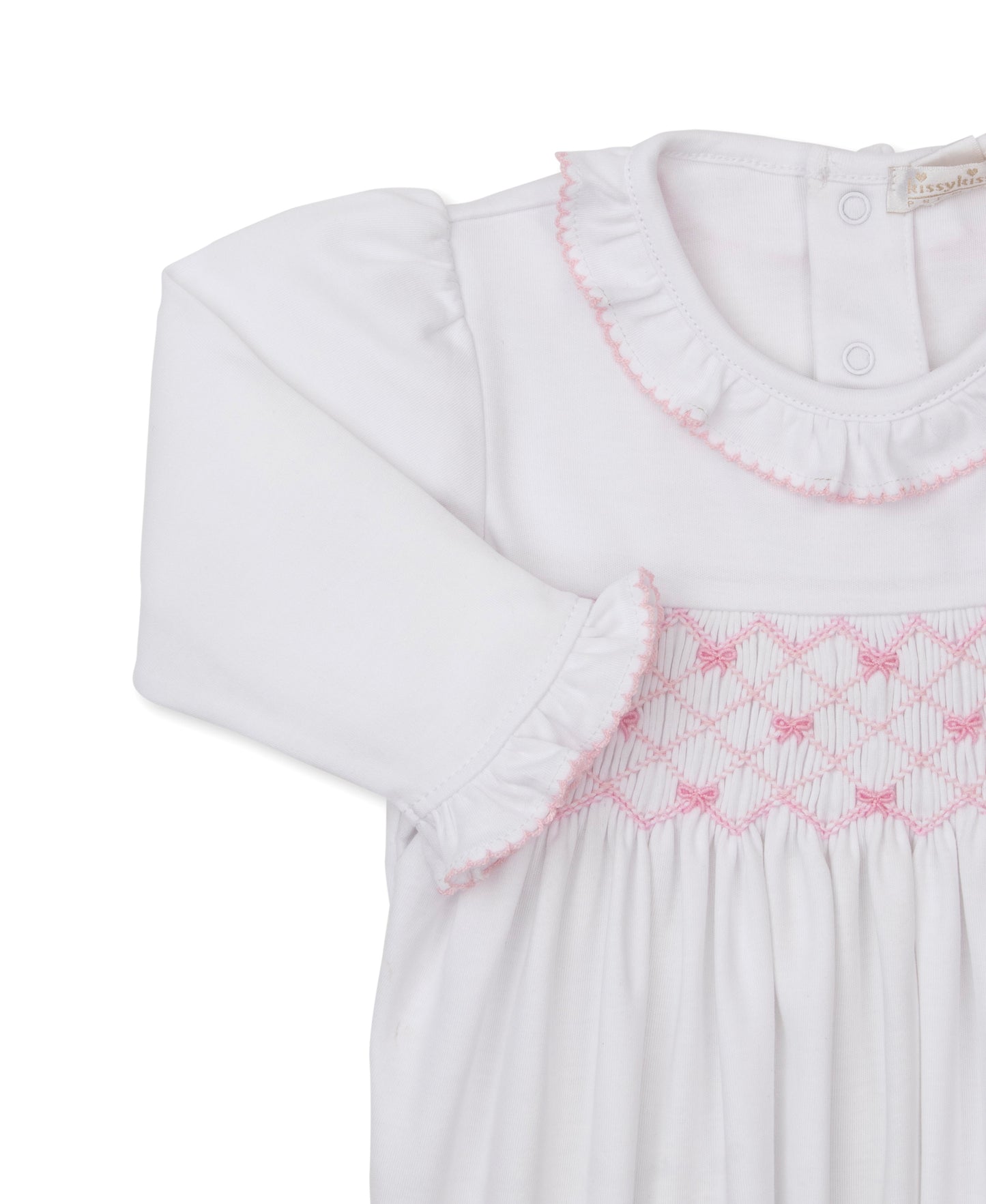 Kissy Kissy - Sleep Sack - Summer Bows - White Pink - Findlay Rowe Designs
