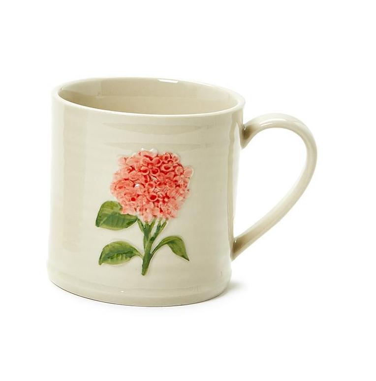 Mug - Hydrangea Embossed - Findlay Rowe Designs