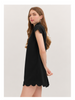 Entro - Dress - Cap Sleeve Scallop - Black - Findlay Rowe Designs