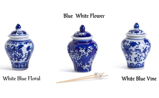 Toothpick Holder - Ginger Jar - Findlay Rowe Designs